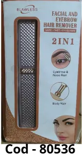 DEPILADORA FACIAL Y CEJAS 2EN1