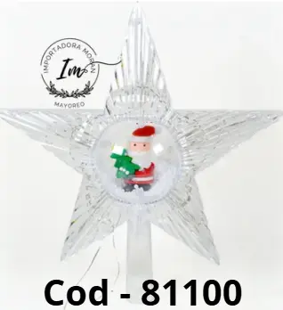 ESTRELLA CON SANTA - NAVIDEÑO