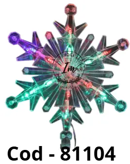 ESTRELLA COPO DE NIEVE - NAVIDEÑO