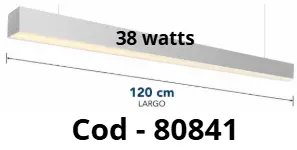 PLAFONERA PEQUEÑA 38 watts