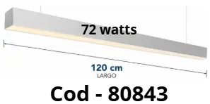 PLAFONERA GRANDE 72Watts