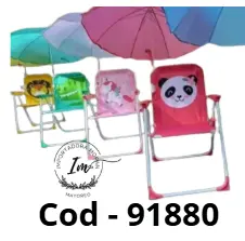 SILLA CON SOMBRILLA