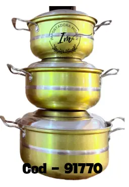 SET DE OLLA CON TAPADERA