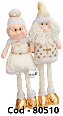 PAREJA SANTA CLAUS - NAVIDEÑO