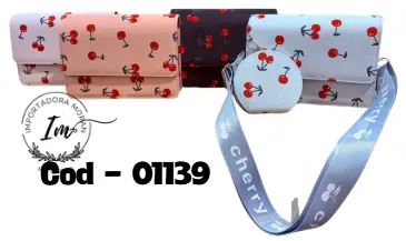 CARTERA CON  MONEDERO CHERRY 01139