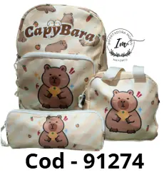 MOCHILA CAPIBARA 91274