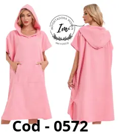 TOALLA PONCHO ADULTO
