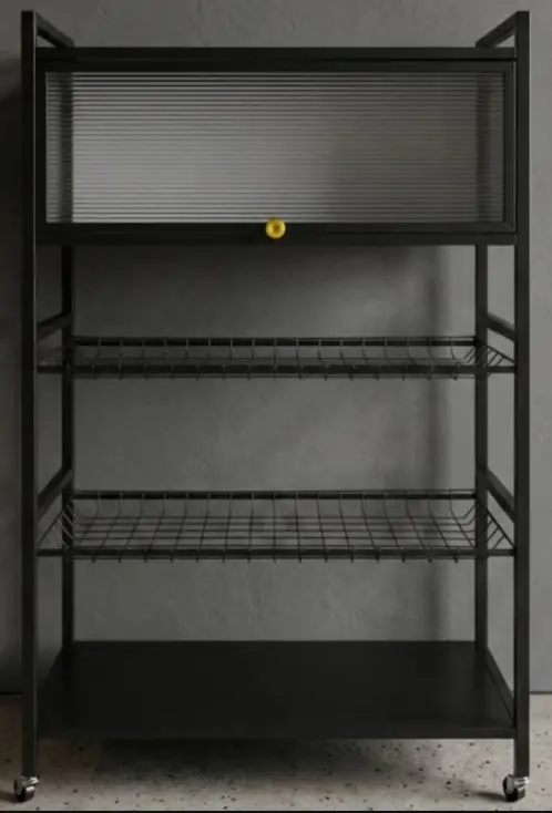 ESTANTE MULTIFUNCIONAL CON CESTA