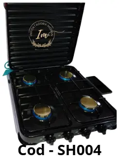COCINA DE 4 QUEMADORES TAPA