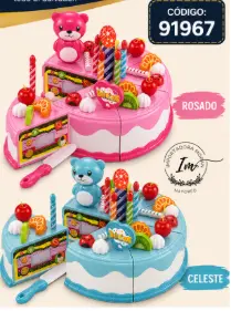 SET DE PASTEL CON ACCESORIOS