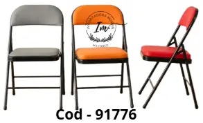 SILLA PLEGABLE METALICA