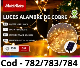 LUZ ALAMBRE 150L (5mts)
