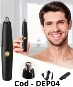 DEPILADOR NASAL ELECTRICO 2en1