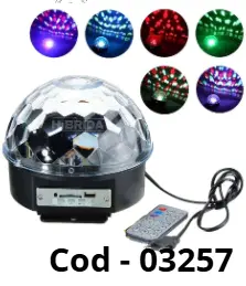 PROYECTOR DE ESFERA CON BOCINA 