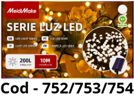 GUIA DE LUCES 200L (10mts)