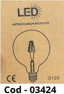 FOCO LED TIPO EDISON