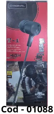 AUDIFONO CABLE T-1