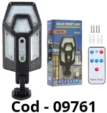 LUZ SOLAR POSTE C/control remoto