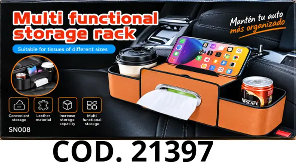 ORGANIZADOR PARA ASIENTO TRASERO