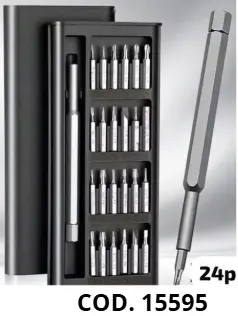 JUEGO DE HERRAMIENTAS 24PCS