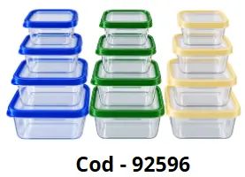 SET DE COMIDERA DE 4PCS