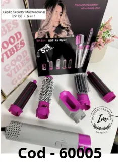 [60005] CEPILLO PARA CABELLO 5en1