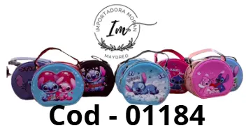 [01184] CARTERA REDONDA STITCH 01184