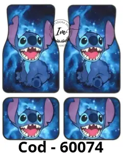 [60074] ALFOMBRA DE CARRO STITCH 760074