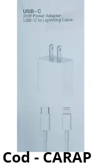[CARAP] CARGADOR RAPIDO APPLE